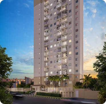 Fachada do empreendimento Barão de Campinas